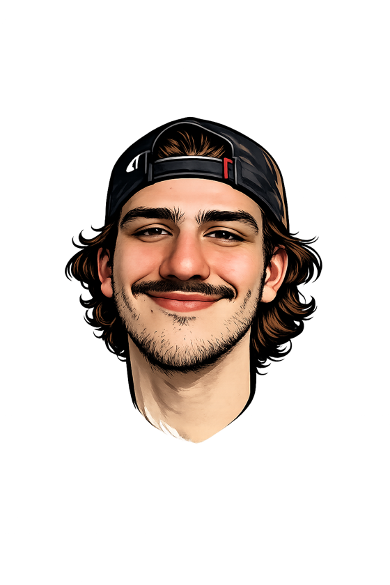 Portrait illustration of Julian Matherson